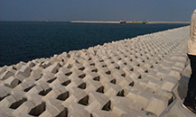 Shandong Longkou West Coast Artificial Island Perimeter Diking Project
