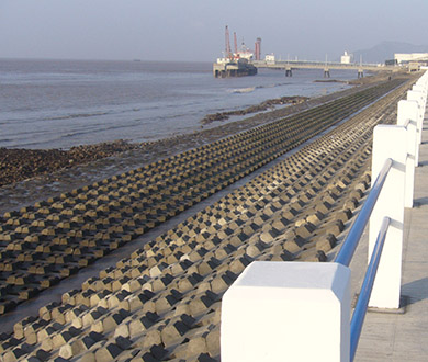 The Breakwater and Gate Project of Zhoushan National Petroleum Reserve Project