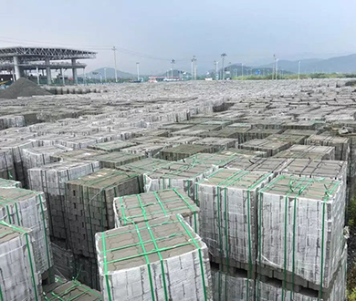 The Interlocking Blocks Project in Ningbo Beilun Meishan Bonded Port
