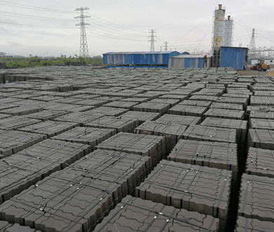 Ningbo Meishan Port Berth 6~10# Dock Yard C50 Interlocking Block Production Project