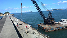 Wenzhou Dongtou Dongsha Port Breakwater Repair Project
