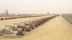 Shandong Longkou West Coast Artificial Island Perimeter Diking Project