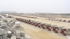 Shandong Longkou West Coast Artificial Island Perimeter Diking Project