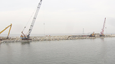 Shandong Longkou West Coast Artificial Island Perimeter Diking Project
