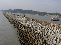 Wenzhou (Dongtou) Central Fishing Port Breakwater Project