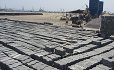Jiangsu Nanjing Longtan Port Yard Interlocking Block Project