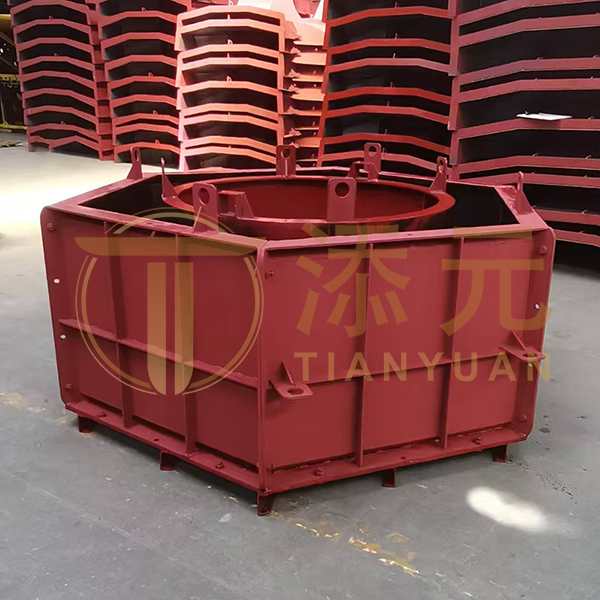 Large Hexagon Hollow Block Steel Mould