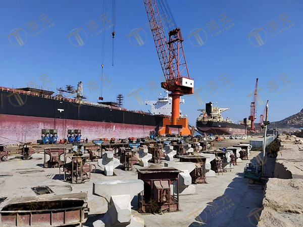 2021 Port Accropodes Prefabrication Project of Shandong Rongcheng Xinhong Phase IV